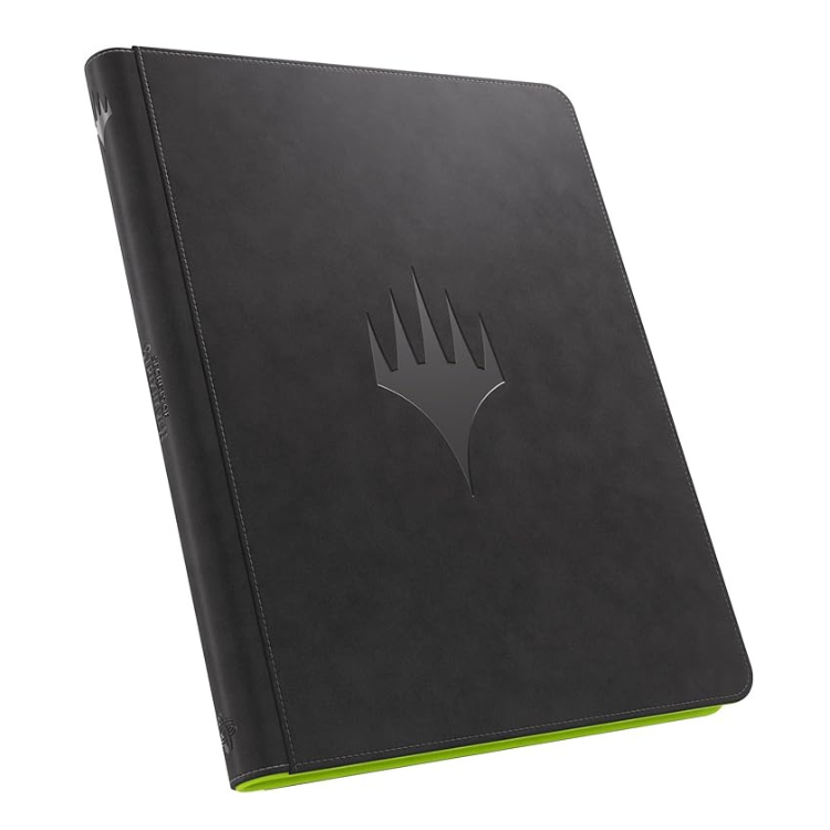 Magic: The Gathering Secrets of Strixhaven Prime Zip-UP Album 18-Pocket Black/Green Color - Gamegenic