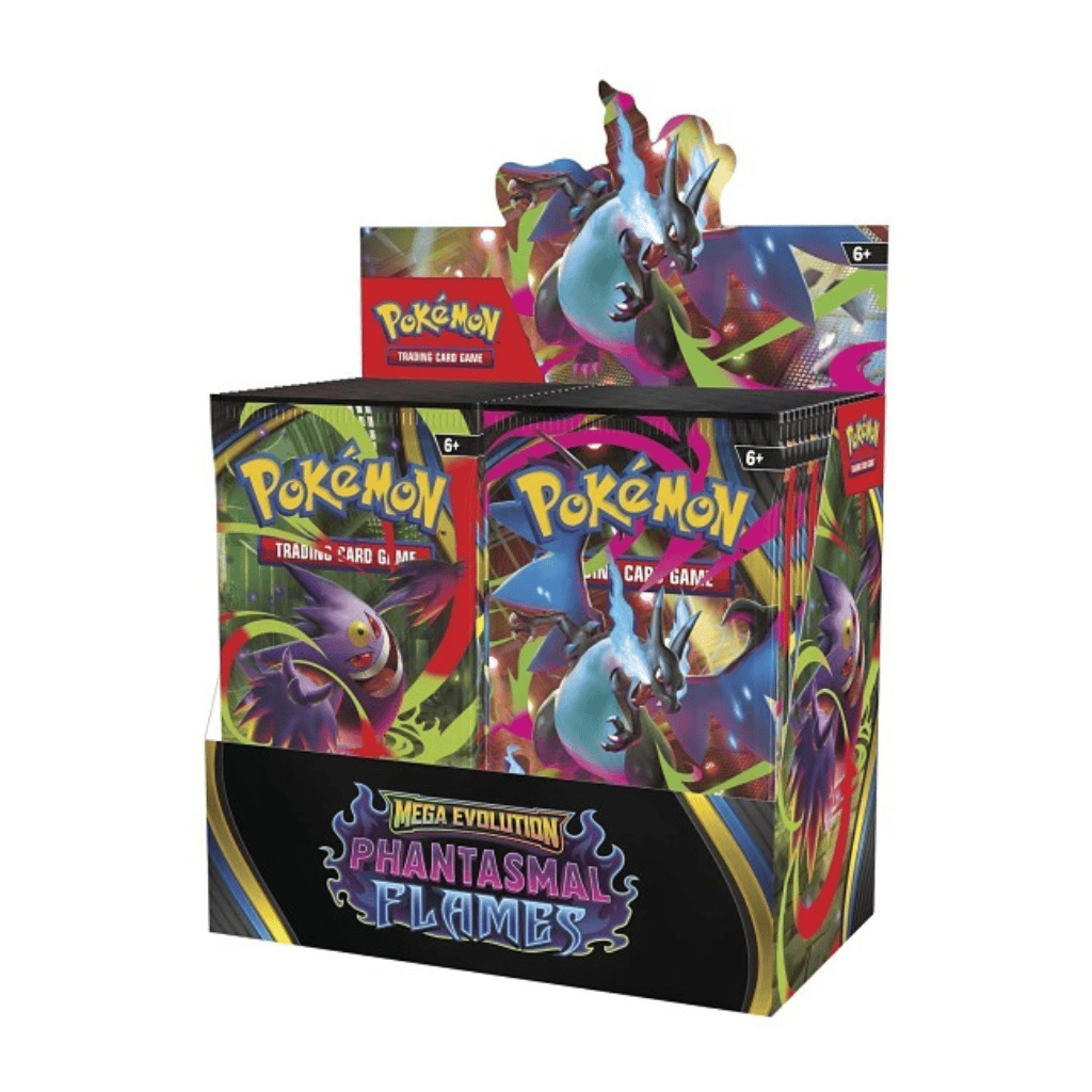 Pokemon: Mega Evolutions - Phantasmal Flames Booster Display