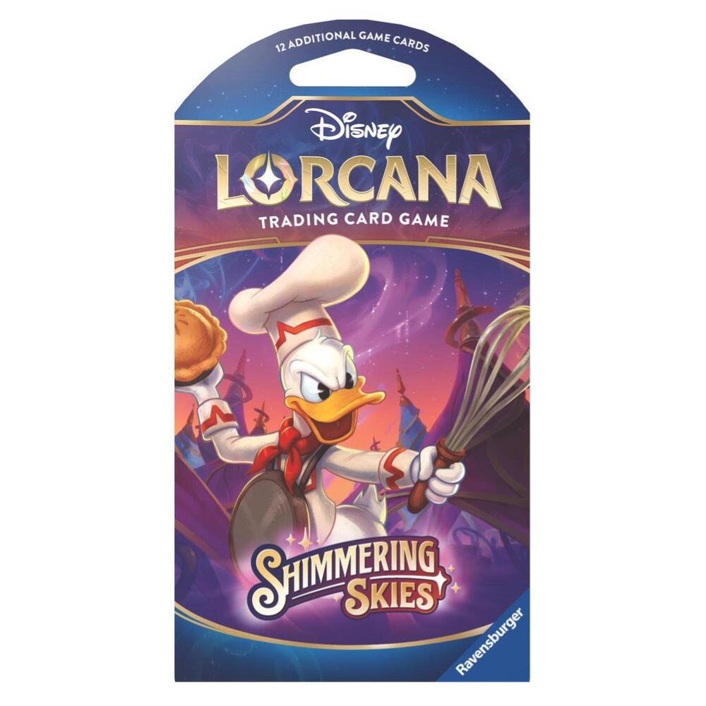 Disney Lorcana: Shimmering Skies Sleeved Booster Pack - Shimmering Skies