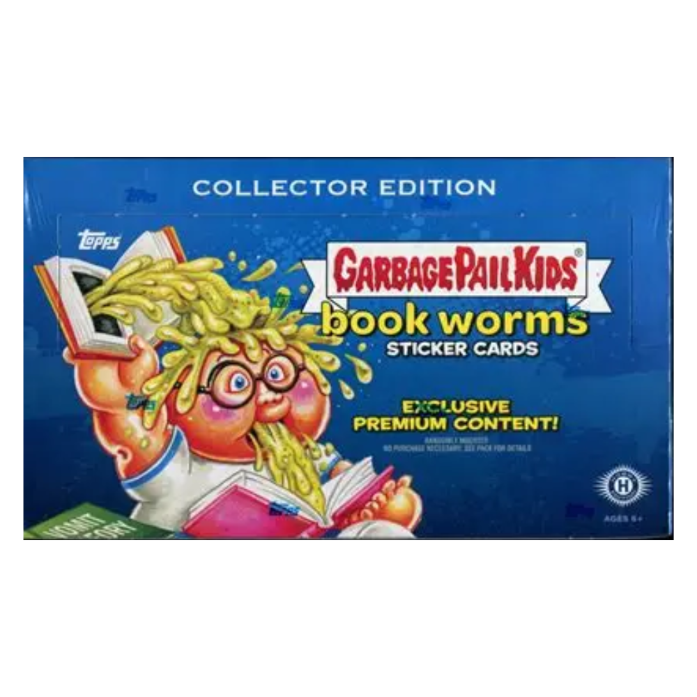Topps Garbage Pail Kids 2022 Series 1 Book Worms Sticker Cards Hobby Box