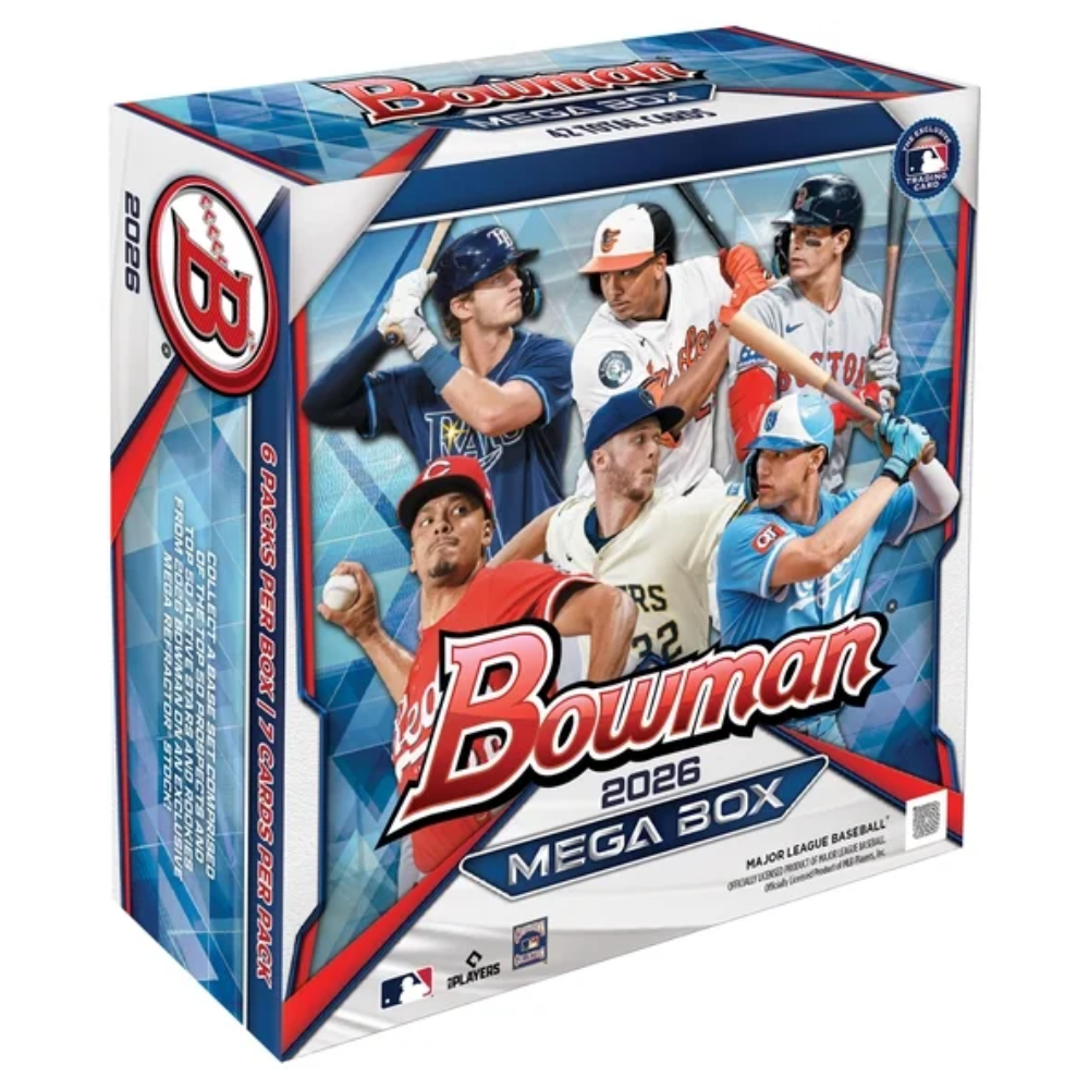 2026 Bowman Baseball Trading Cards Mega Box
