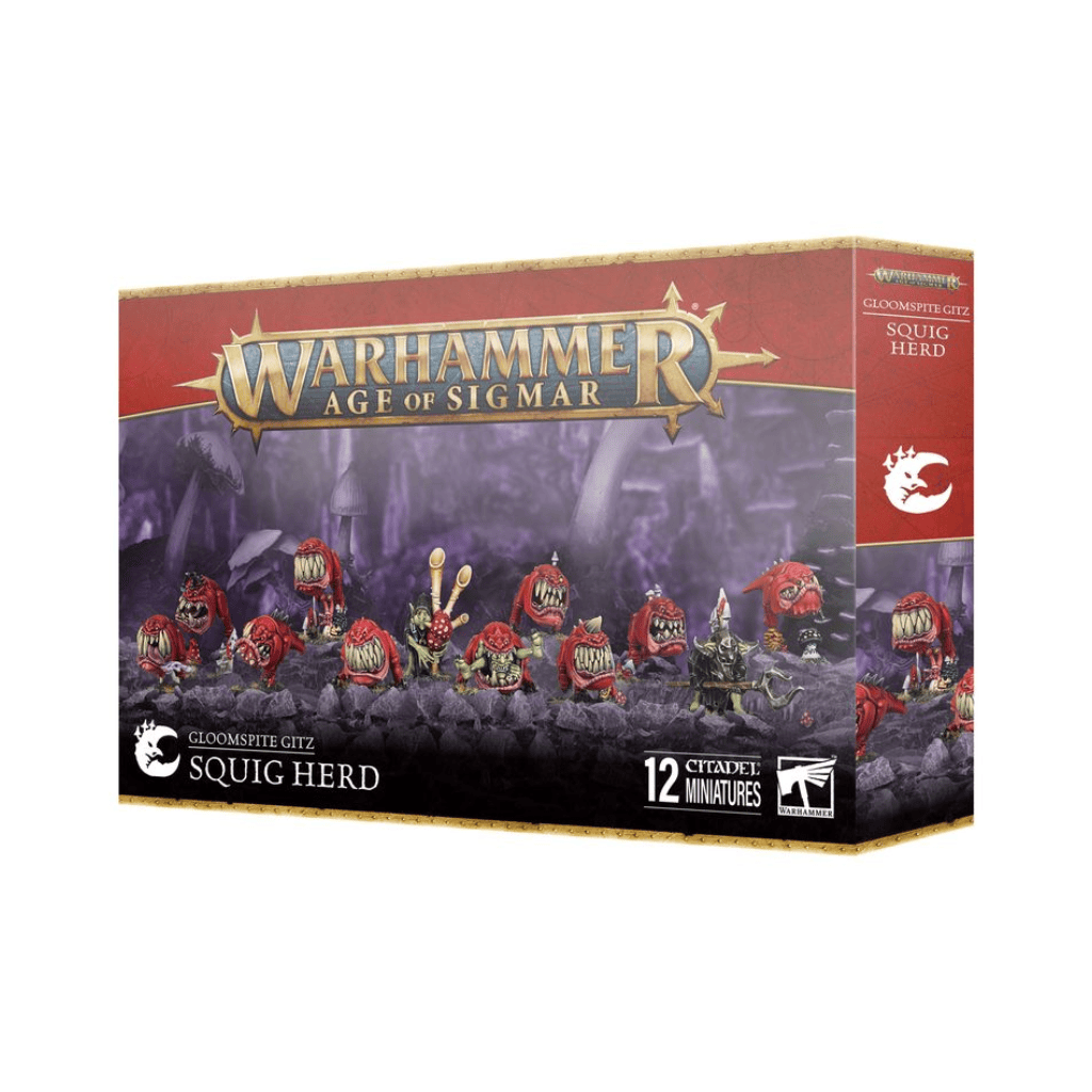 Warhammer Age of Sigmar - Gloomspite Gitz "Squig Herd" Miniatures Set