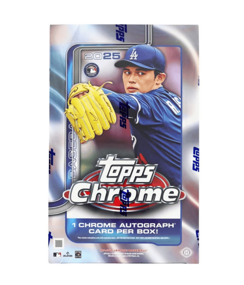 2025 Topps Chrome Baseball Hobby Box
