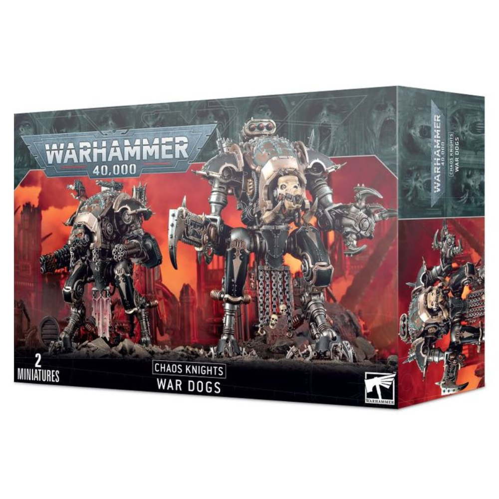 Warhammer 40,000: Chaos Knights "War Dogs" Miniatures Set