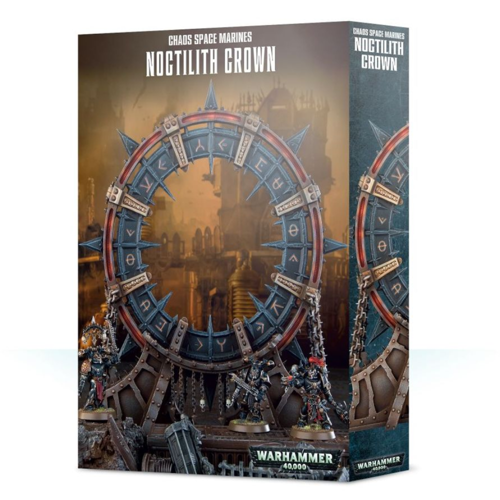 Warhammer 40,000: Chaos Space Marines "Noctilith Crown" Miniature Set