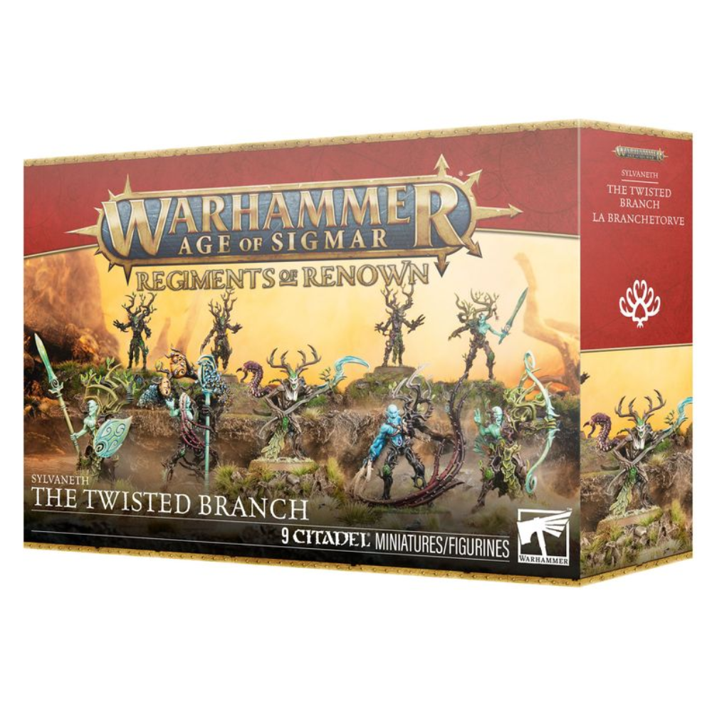 Warhammer Age of Sigmar: Regiment of Renown: Sylvaneth "The Twisted Branch" Miniatures Set