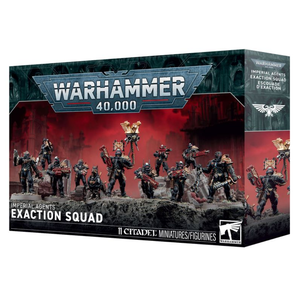 Warhammer 40,000: Imperial Agents "Exaction Squad" Miniatures Set
