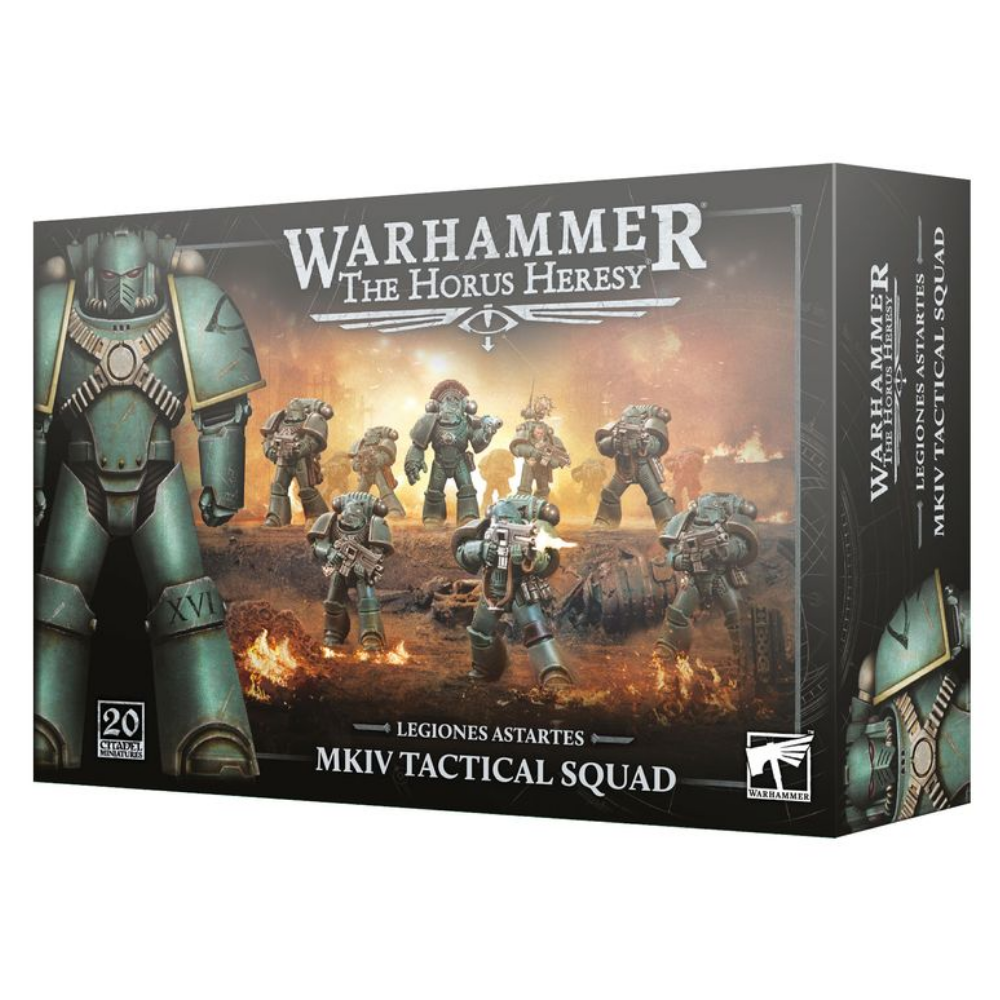 Warhammer The Horus Heresy: Legiones Astartes "MkIV Tactical Squad" Miniatures Set