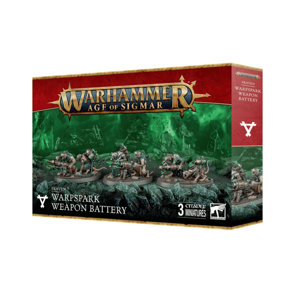 Warhammer Age of Sigmar - Skaven "Warspark Weapon Battery" Miniatures Set