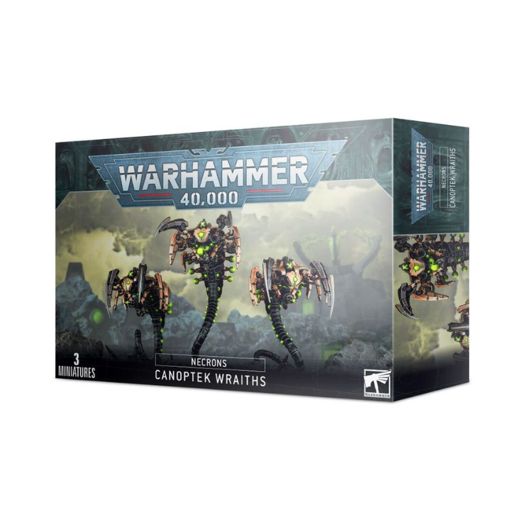 Warhammer 40,000: Necrons "Canoptek Wraiths" Miniatures Set